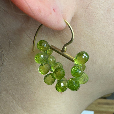Peridot Ohrringe